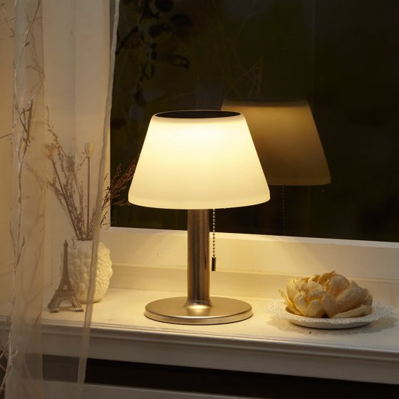 Lampe de table LED solaire 