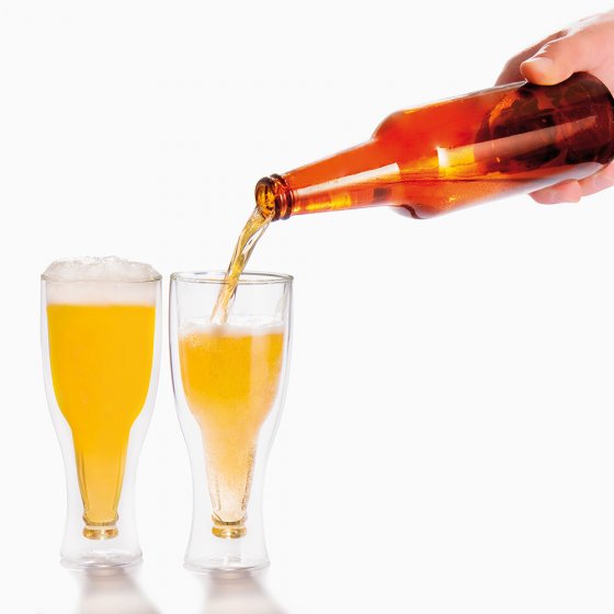 Verre à bière isolant