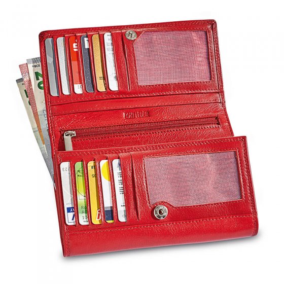 Porte-monnaie en cuir pour femme