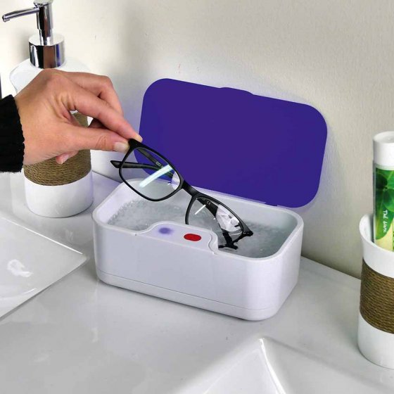 Nettoyeur de lunettes mobile 