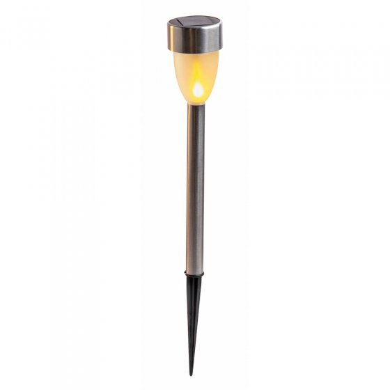Lampes solaires à effet de flamme Lot de 5