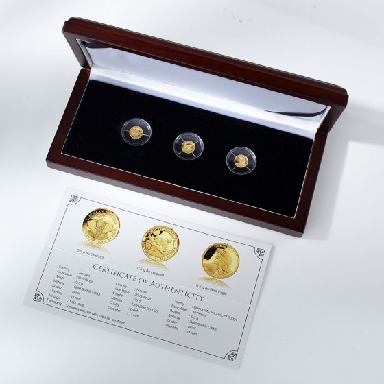 Collection numismatique  "Wildlife Collection 2021" 