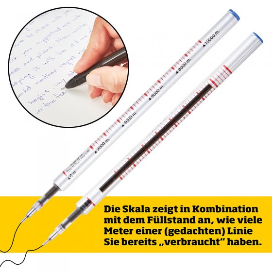 10.000-Meter-Kugelschreiber im 2er-Pack 