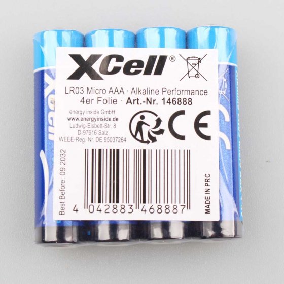 Passende Micro-Batterien (AAA) 