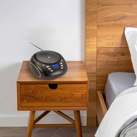 Tragbarer CD-Player mit DAB+-Radio 