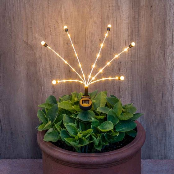 Solar Gartenstecker Glühwürmchen 