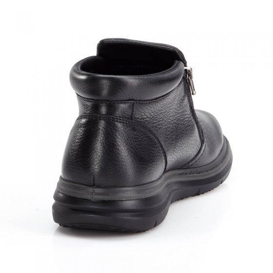 Bottines en cuir hydrofuge 