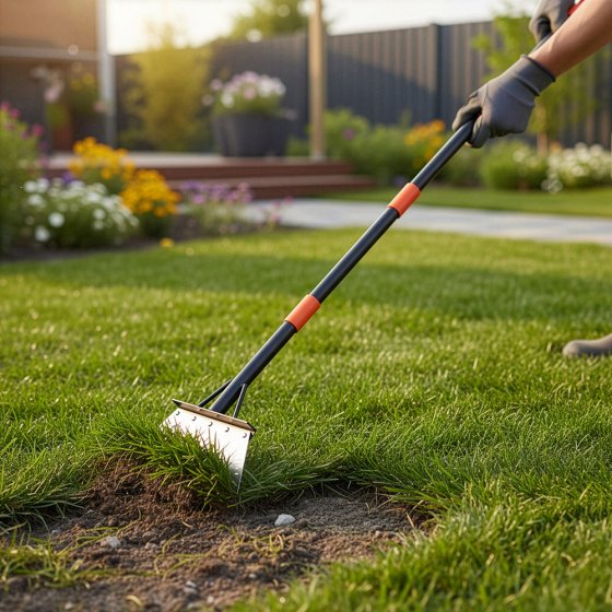 Pelle à tête plate 