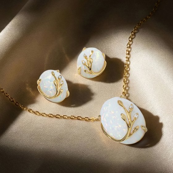 Opal-Schmuckset 