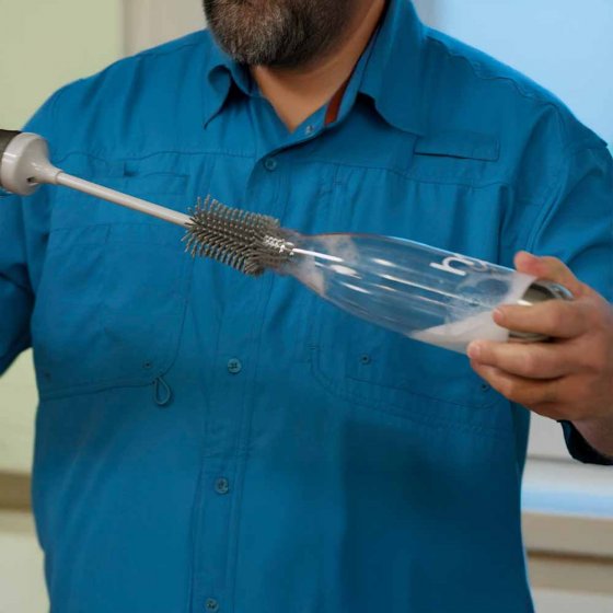 Flaschenbürstenaufsatz 