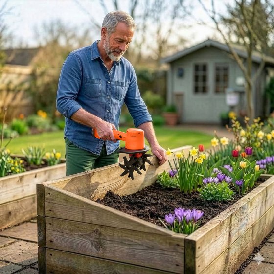 2in1-Akku-Bodenfräse 