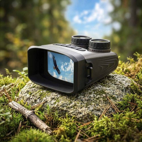 Infrarot-Kamera mit drehbarer Linse 