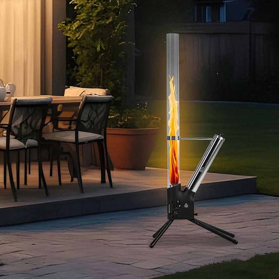 Feuersäule für den Außenbereich 