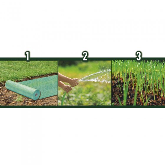 Tapis de semences pour gazon 