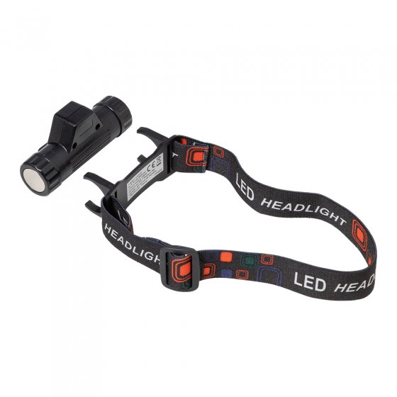 Lampe frontale 2 en 1 à bandeau amovible 