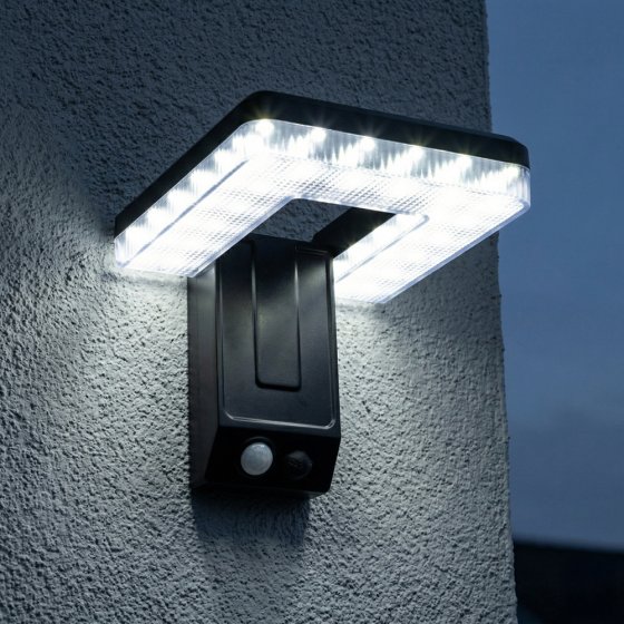 Einstellbare Solar-Wandleuchte 