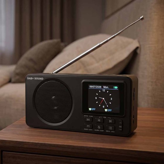 Modernes DAB+-Kompaktradio 