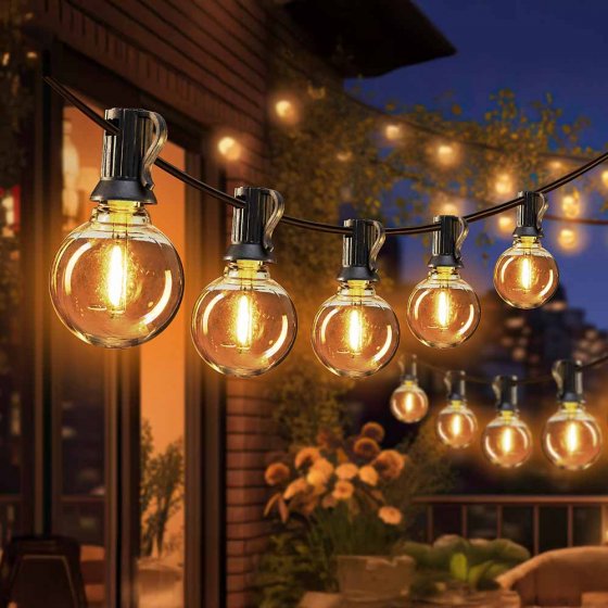 Außen-Lichterkette mit Fernbedinung 