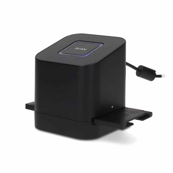 Scanner à insertion unique pour diapositives et négatifs 