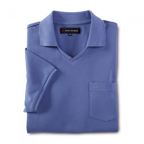 Feinstrick Poloshirt 