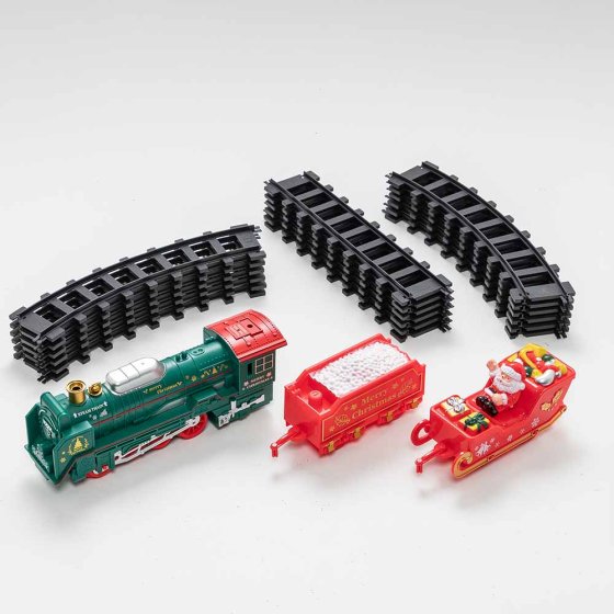 Elektronischer Weihnachtsexpress mit Rauch 