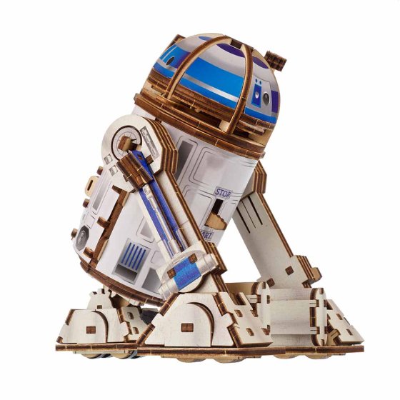 Maquette en bois de R2-D2 