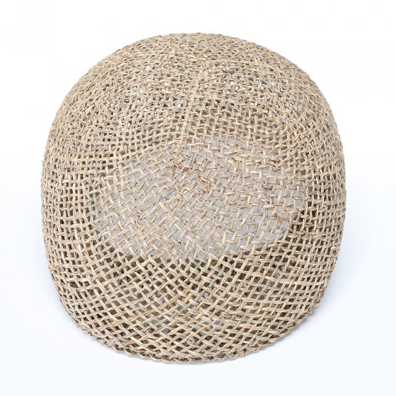 Casquette en paille naturelle 