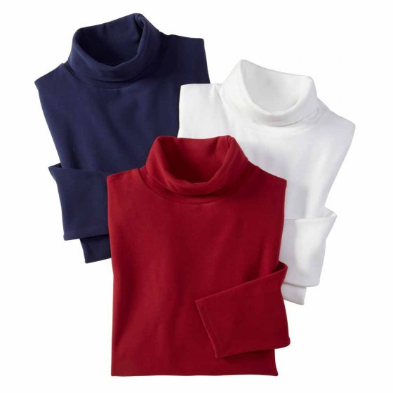 Pull à col roulé thermique