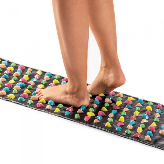 Tapis de massage des zones réflexes des pieds 