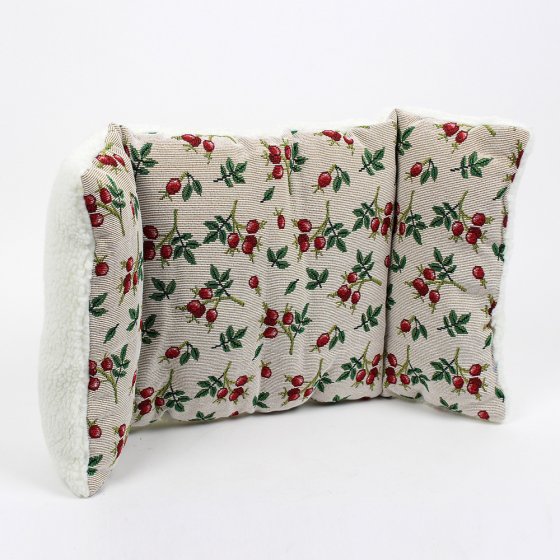 Cousin dossier, motif églantine 
