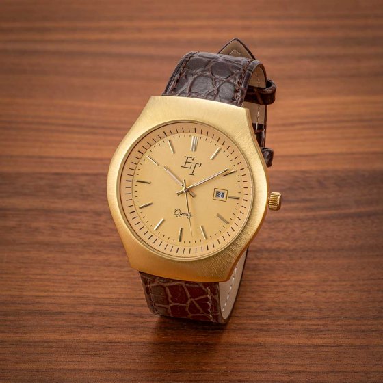 Ihr Geschenk: Armbanduhr "Gold"