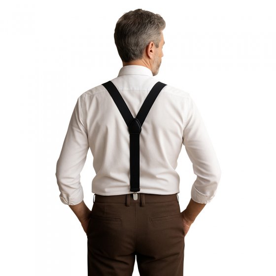 Y-Hosenträger Braun