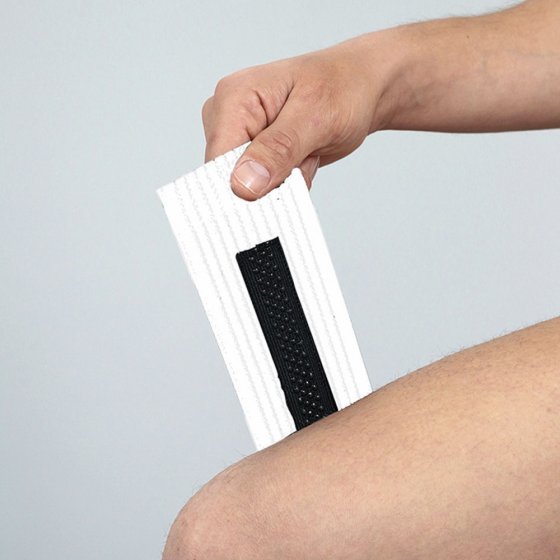 Bandage de genou anti-glisse 