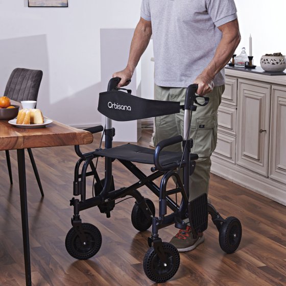Rollator et fauteuil roulant OZR 210 2 en 1 