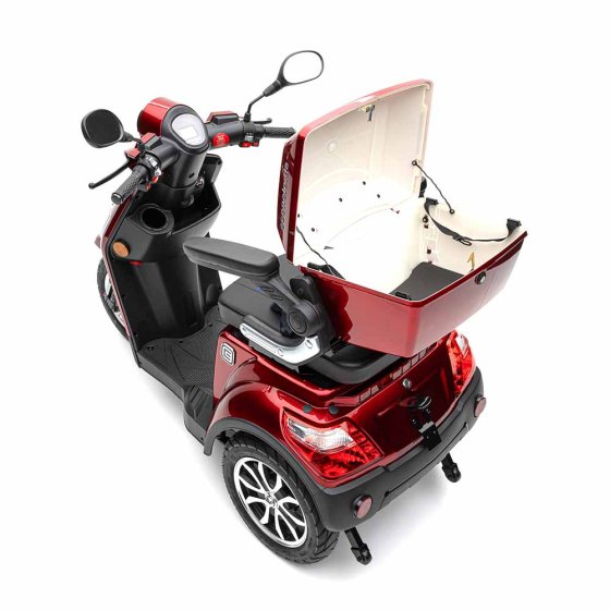 E-Mobil YOGI-IQ, 3-Rad Blei-Akku Rot