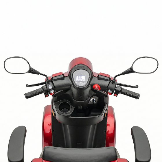 E-Mobil Venezia 4-Rad Lithium Rot