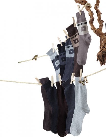 Chaussettes favorisant le retour veineux Lot de 5 