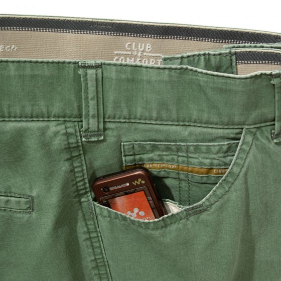 Pantalon en coton Carbon-Finish