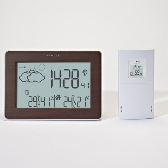 Station météo radiopilotée tactile 