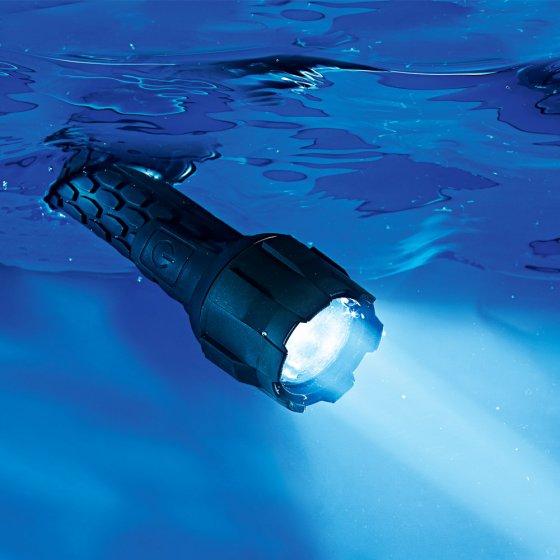 Wasserdichte LED-Taschenlampe 