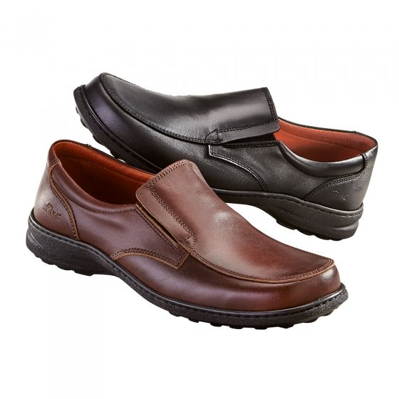 Mocassins confort stretch,noir 43 | Noir