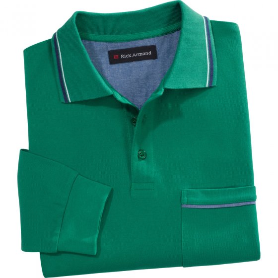 Piqué Poloshirt,grün,3XL 