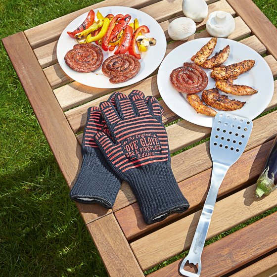 Hitzebeständige Grillhandschuhe 2er-Set 