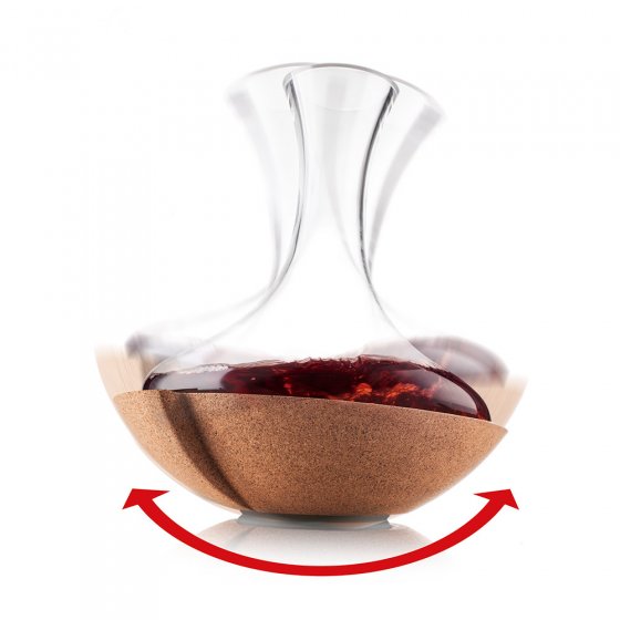 Carafe à aérer rotative 