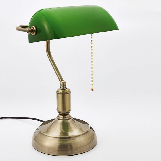 Lampe de banquier 