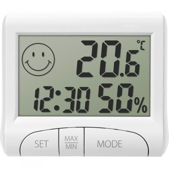 Ultraschall-Luftbefeuchter + Thermo-Hygrometer 