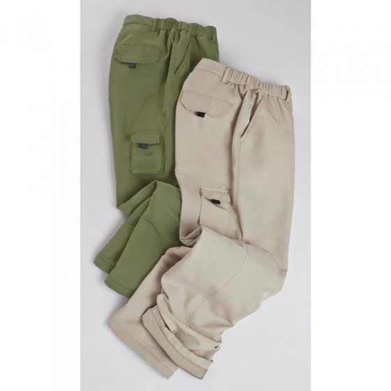 Pantalons thermiques antitaches par lot de 2 