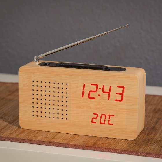 Radio in Holz-Optik 