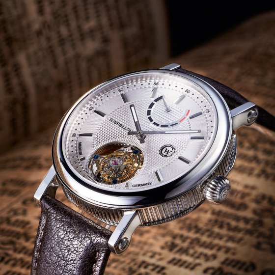 Montre tourbillon automatique  "Constantin Weisz" 