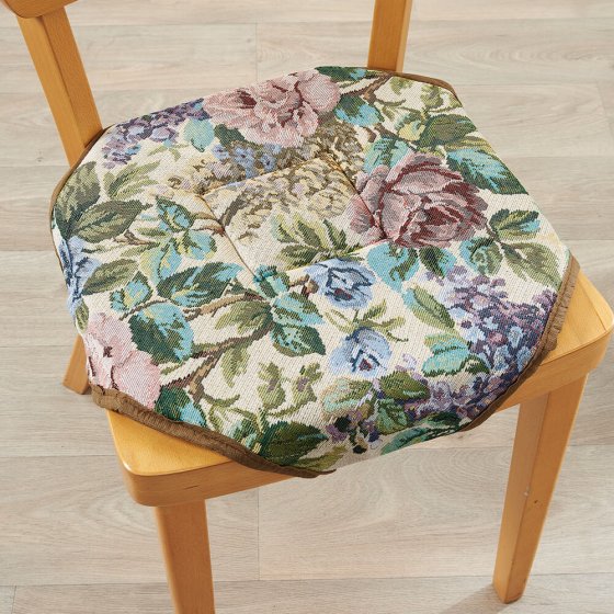 Coussin d'assise  "Gobelin" Lot de 2  